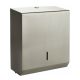 Brushed Stainless Steel C-Fold Hand Towel Dispenser - Image1
