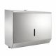 Small Polished Stainless Steel Hand Towel Dispenser | Multi-fold And C Fold Towels - Image1