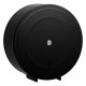 Black Jumbo Toilet Roll Dispenser