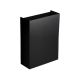 Black Open Top Washroom Waste Bin 30L