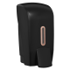 Halo Black ABS Plastic Liquid Soap Dispenser 1L