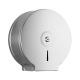 Brushed Stainless Steel Mini Jumbo Toilet Roll Dispenser