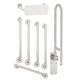 Bobrick Grab Bar Pack for Unisex Washrooms with Padded Back Rest - small Image