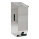Brushed Stainless Three Roll Toilet Tissue Dispenser