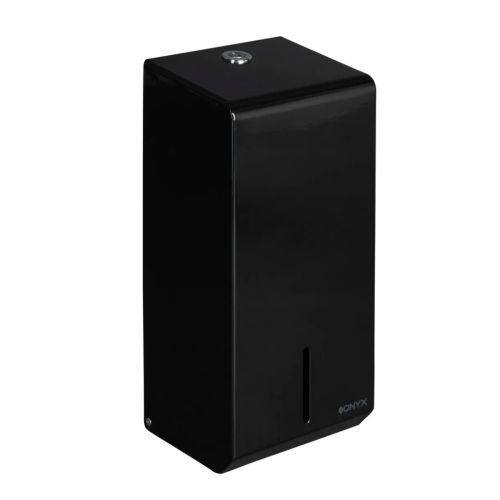 Black Gloss Stainless Steel Bulk Toilet Tissue Dispenser