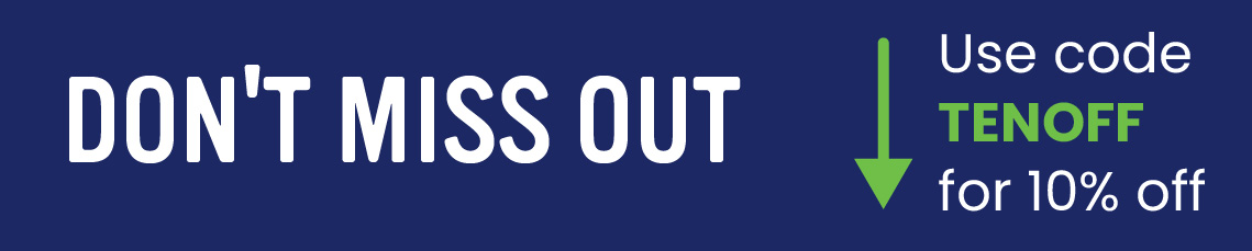 10% off with code tenoff